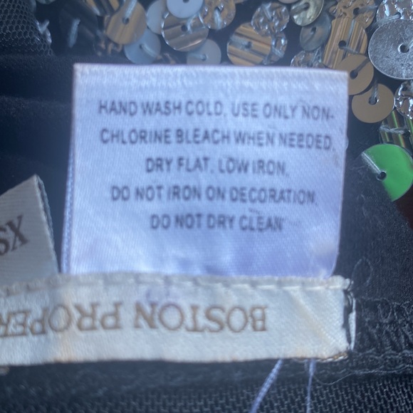 Boston Proper Sequined Sleeveless Dress - Picture 7 of 10